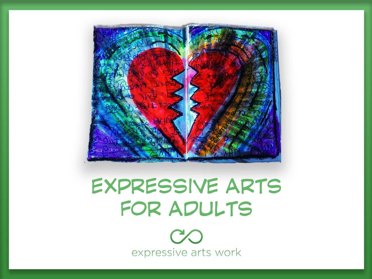 expressive arts for adults — expressive arts work